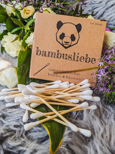 Bambus Wattestäbchen